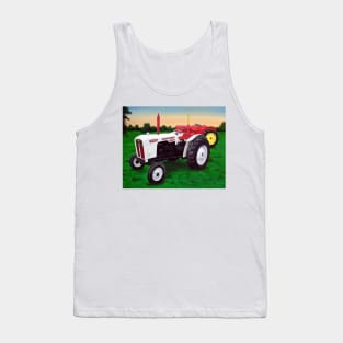 David Brown Classic Tractors Painting Tank Top